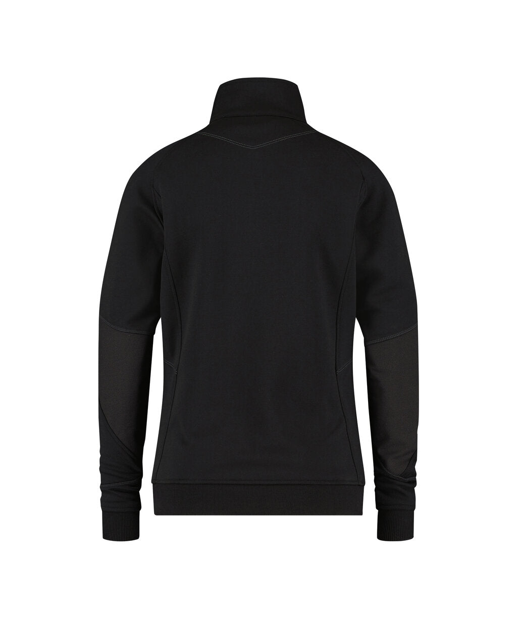 DASSY Velox Women Sweatshirt for women in Black, back view