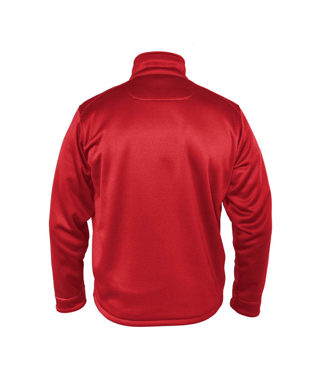DASSY ZEN WOMEN Midlayer jacket for women in Red, back view