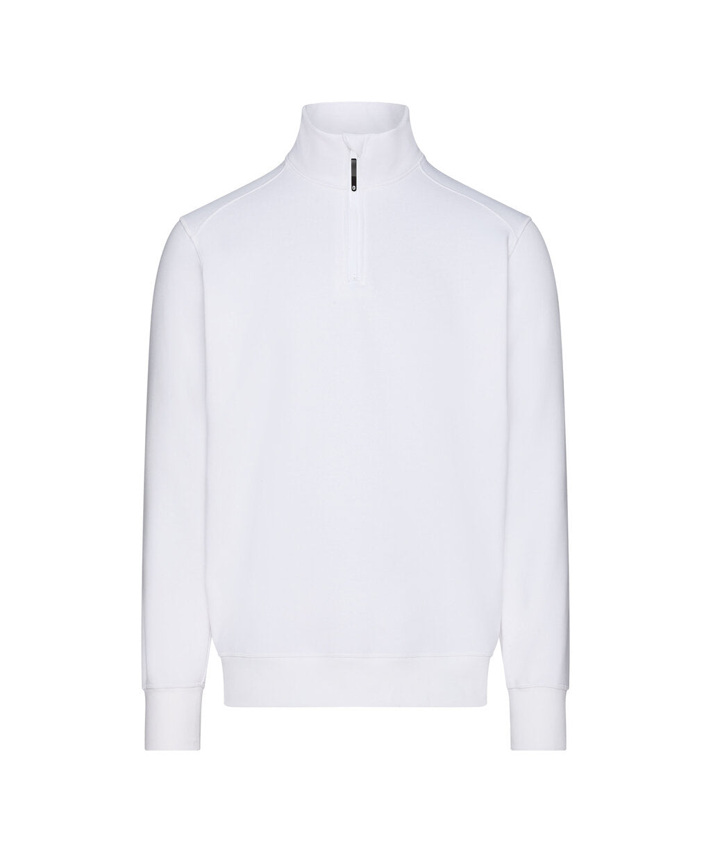 DASSY FORM Sweatshirt in White, front view