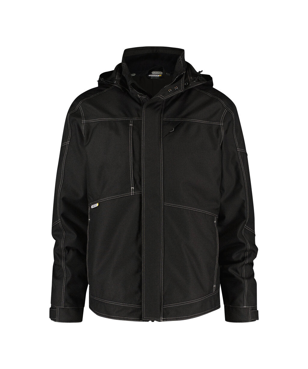 DASSY Minsk Winter jacket in Black, front view