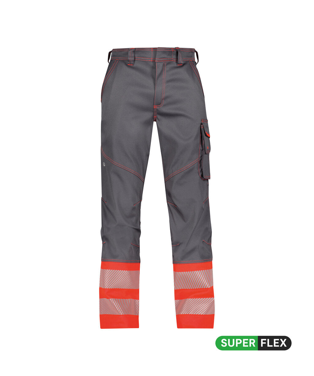 Cement Grey/Fluo Red front