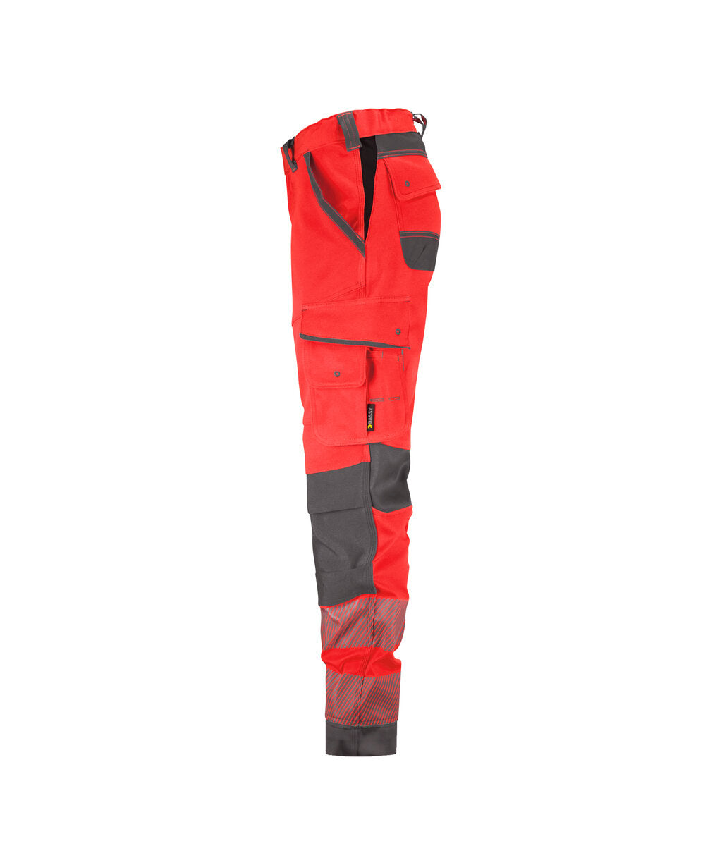 Fluo Red/Cement Grey side