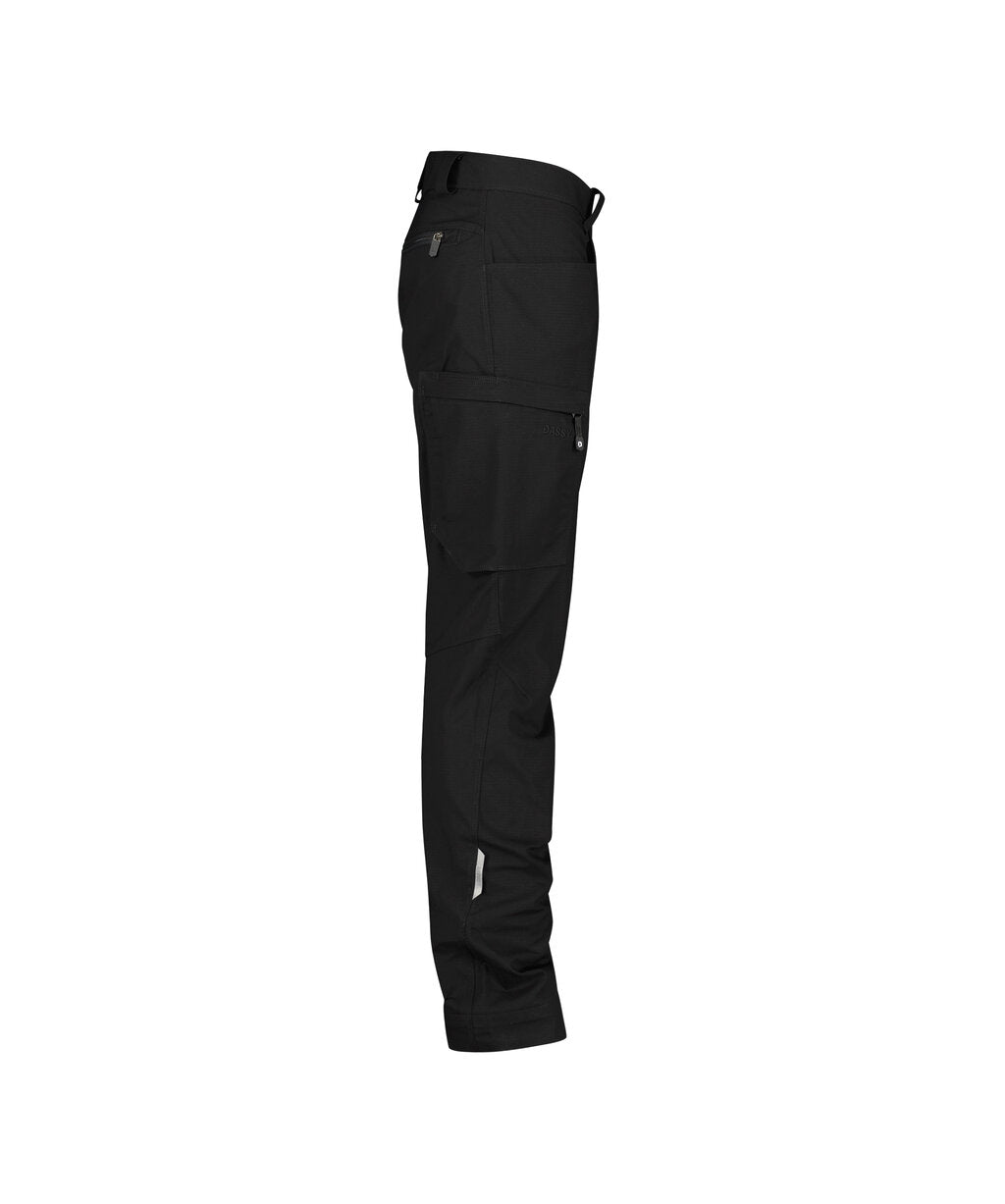 DASSY Bryce Work trousers in Black, side view