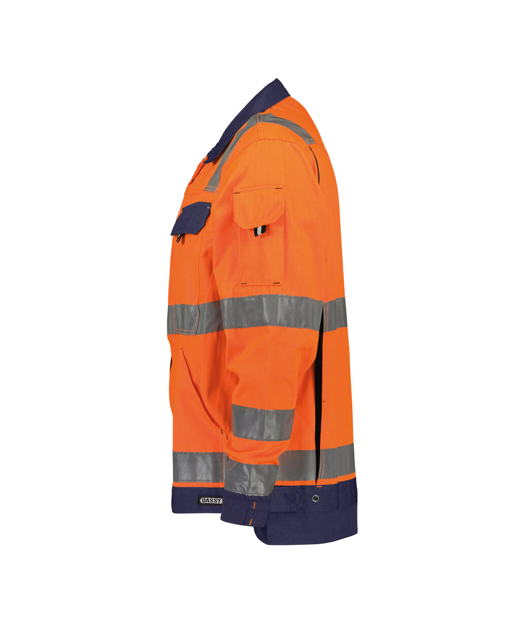 Fluo Orange/Navy side