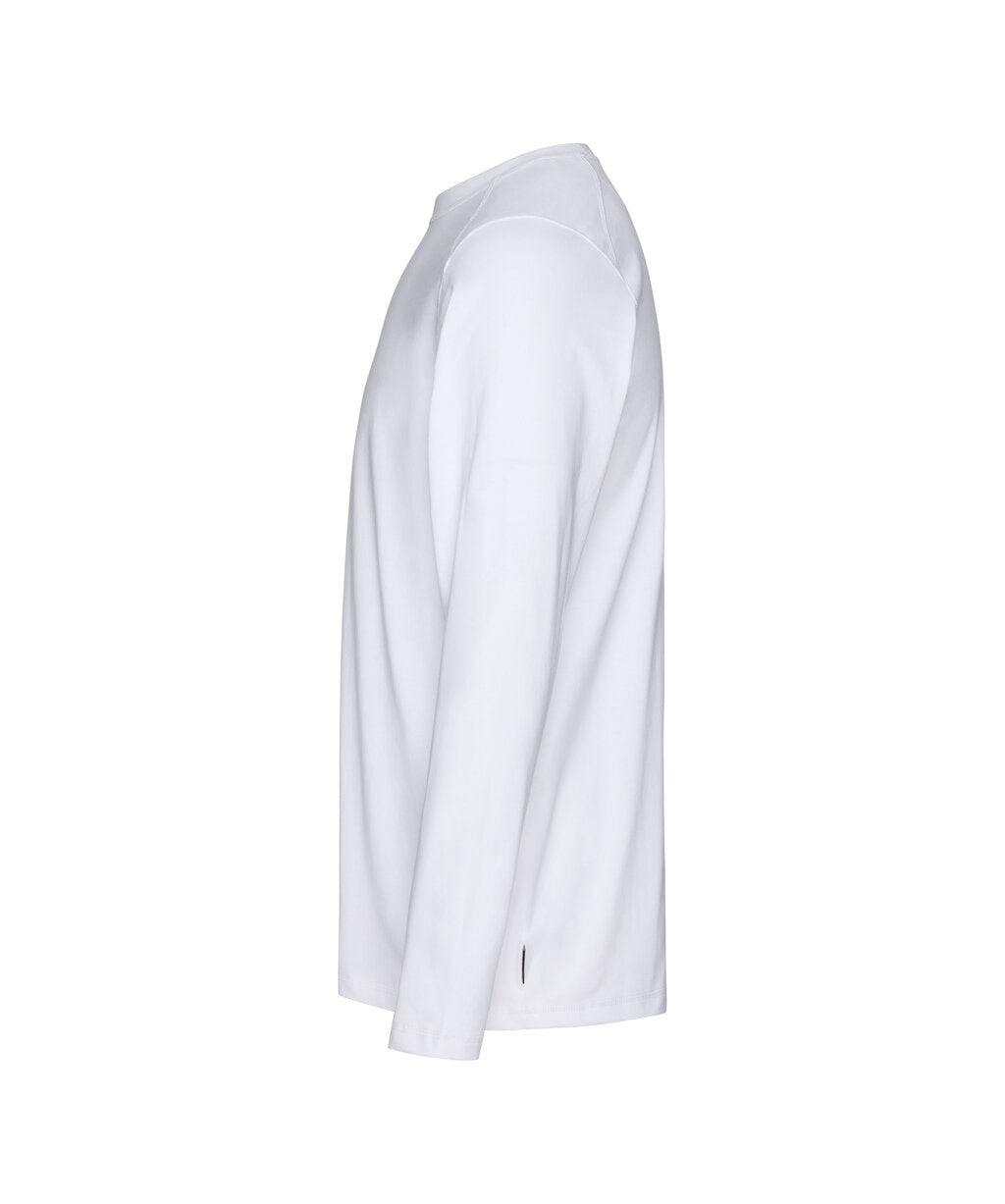 DASSY FUND T-shirt with long sleeves in White, side view