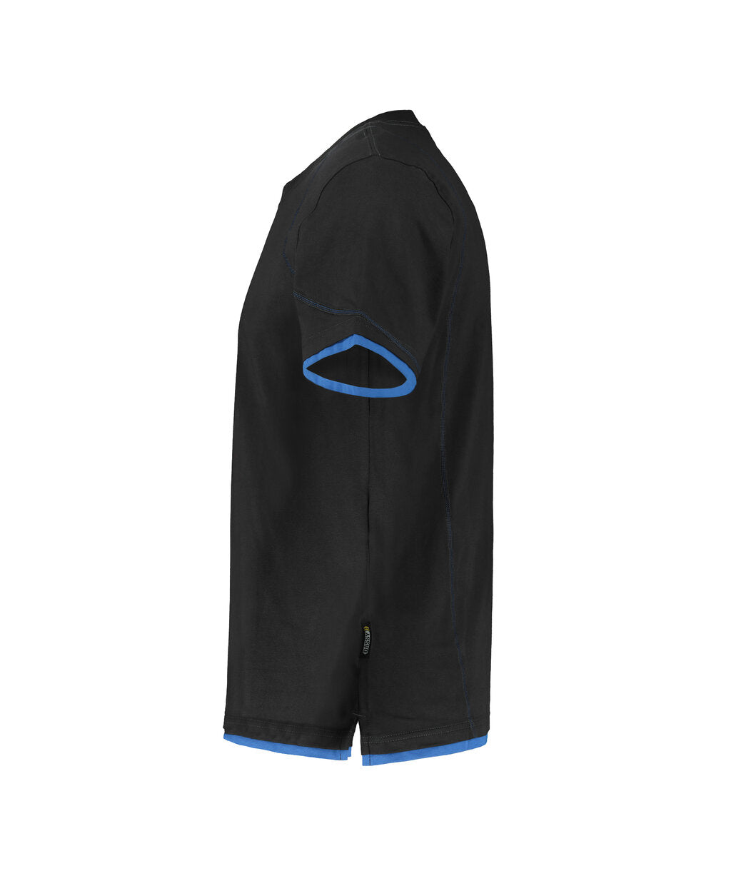 Black/Azure Blue side