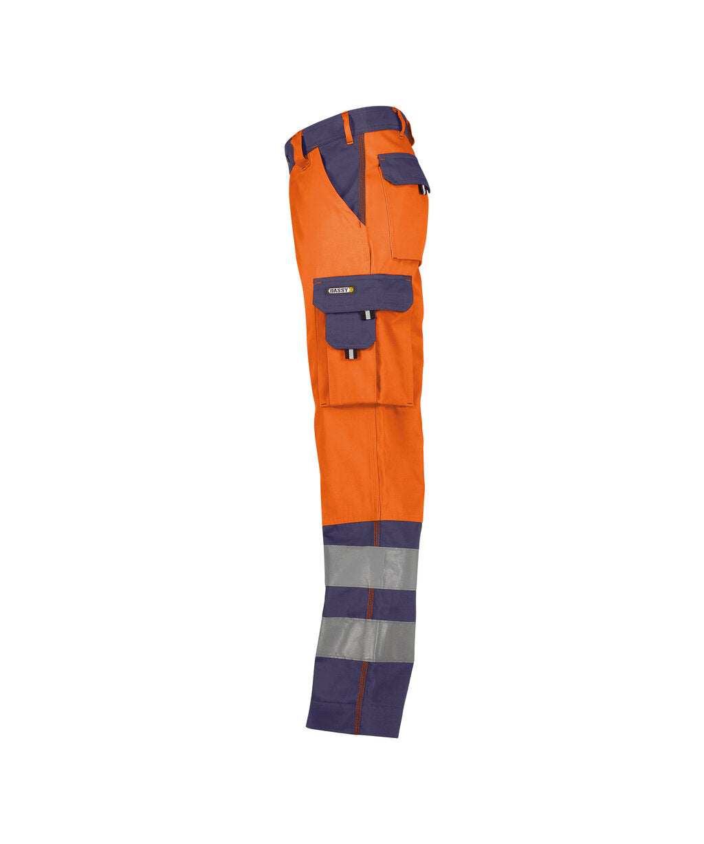 Fluo Orange/Navy side