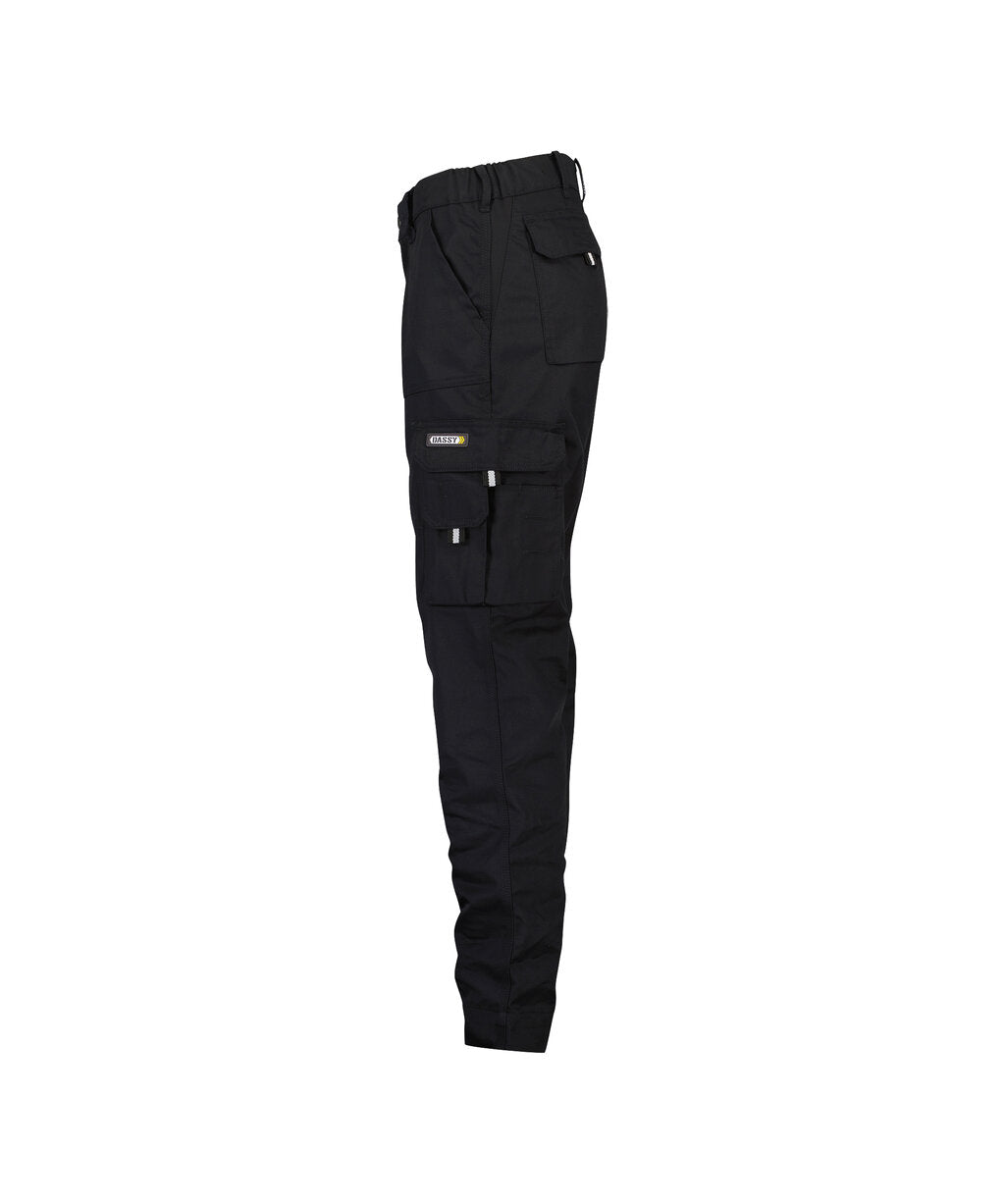 DASSY Liverpool Women Work trousers for women in Black, side view