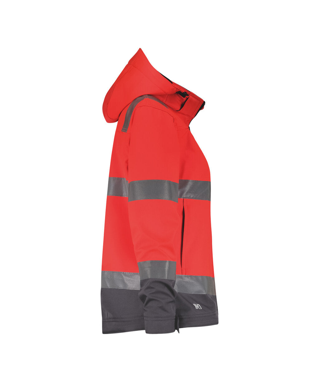 Fluo Red/Cement Grey side
