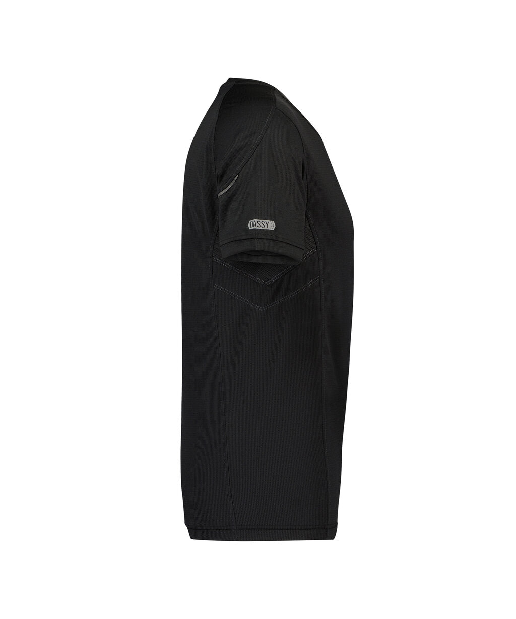 DASSY Nexus T-shirt in Black, side view
