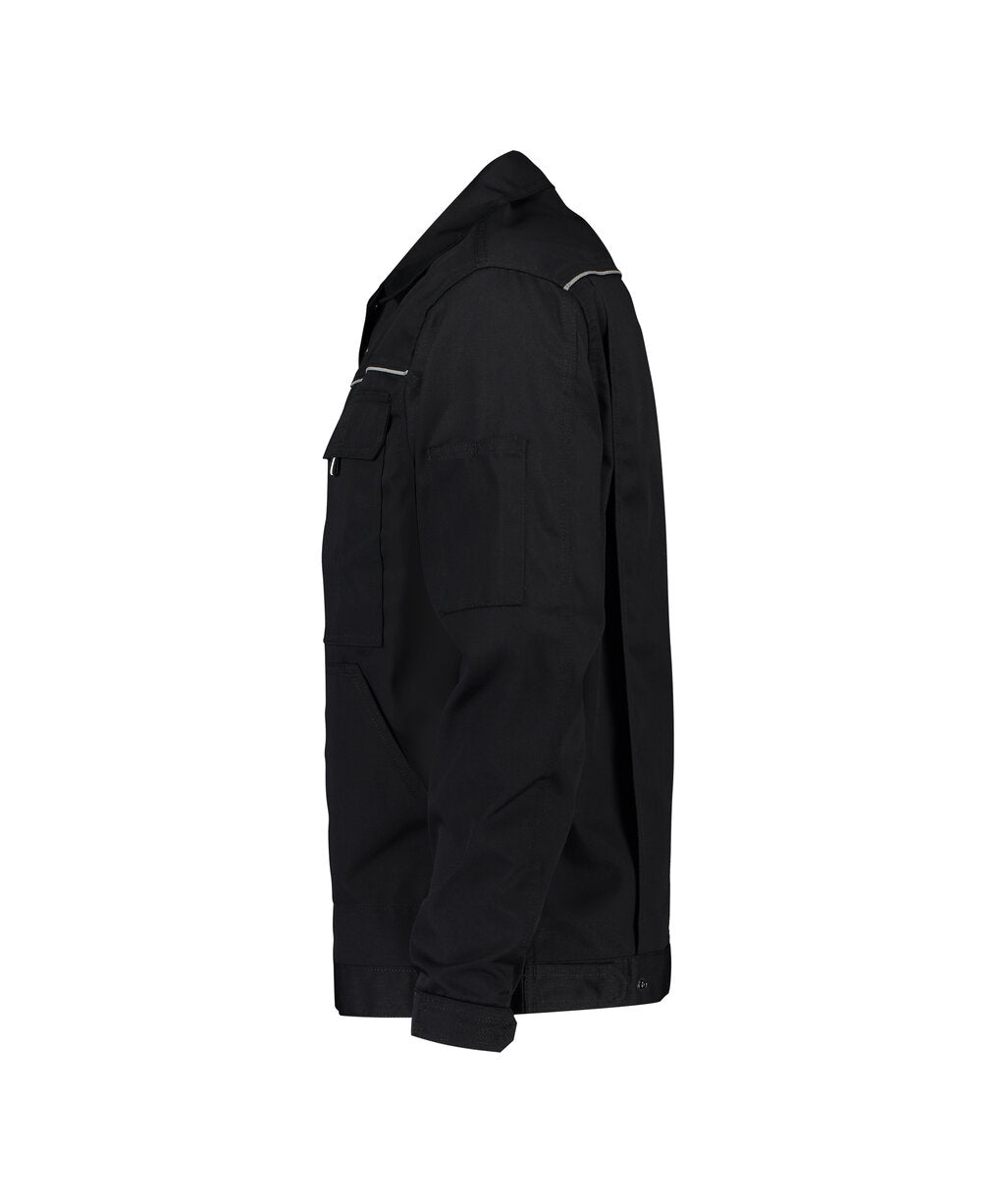 DASSY Nouville Work jacket in Black, side view