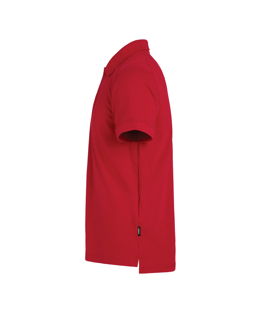 DASSY PRISTINE Polo shirt in Red, side view