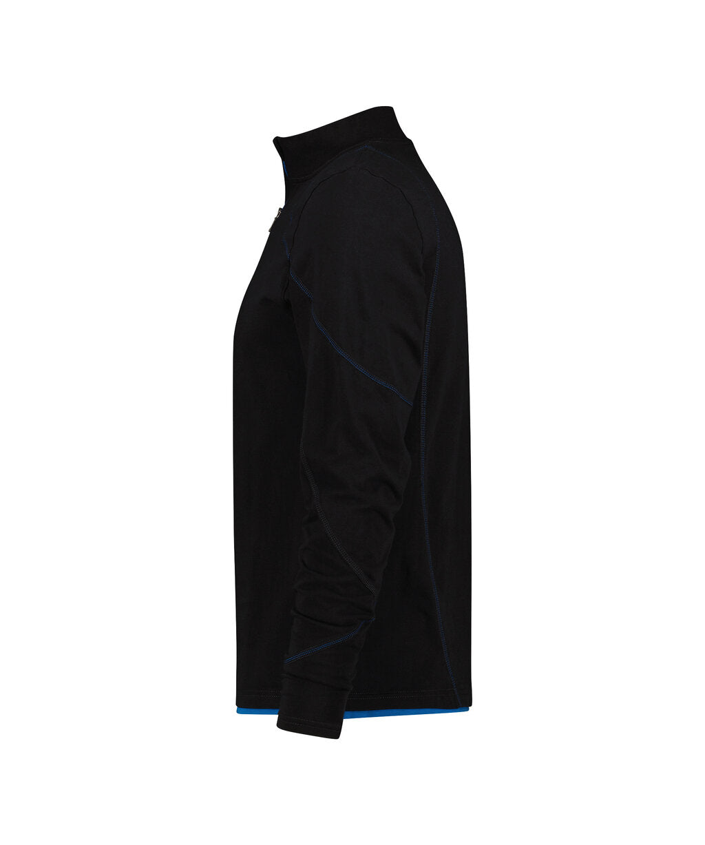 Black/Azure Blue side