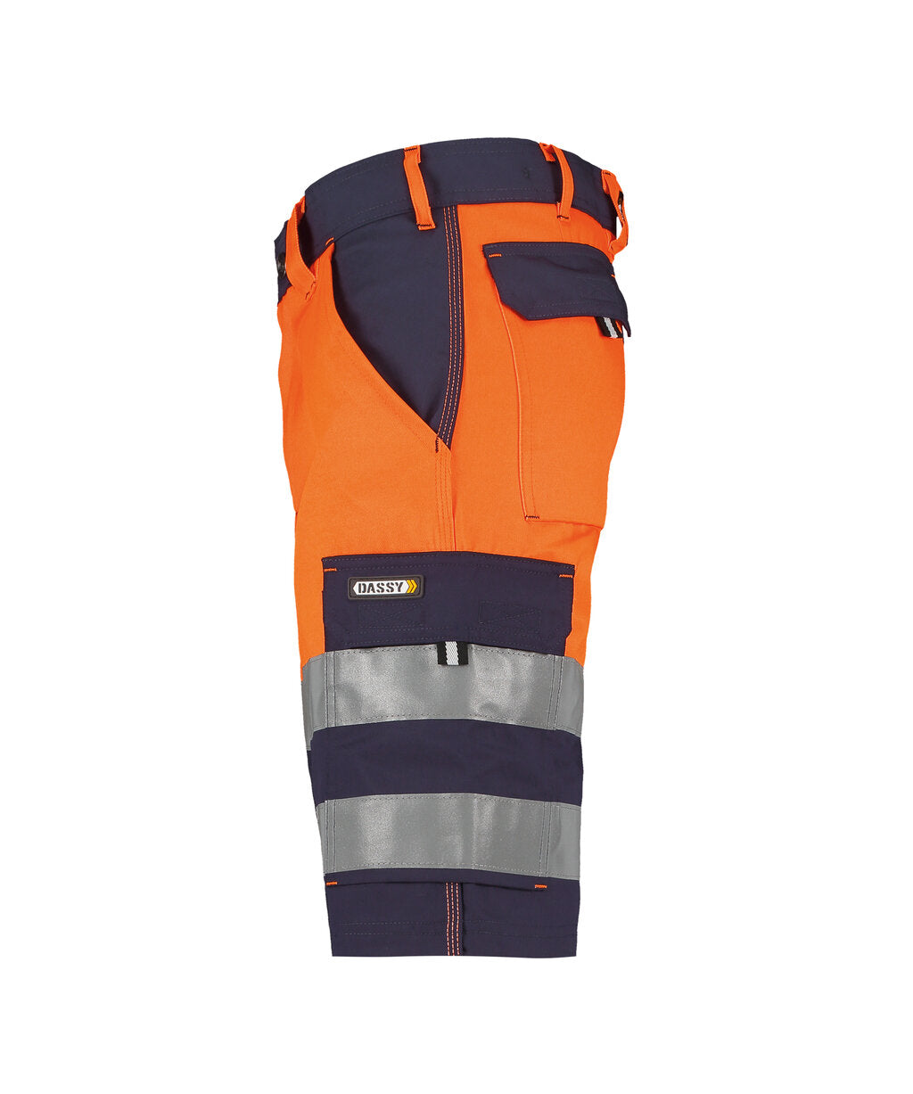 Navy/Fluo Orange side