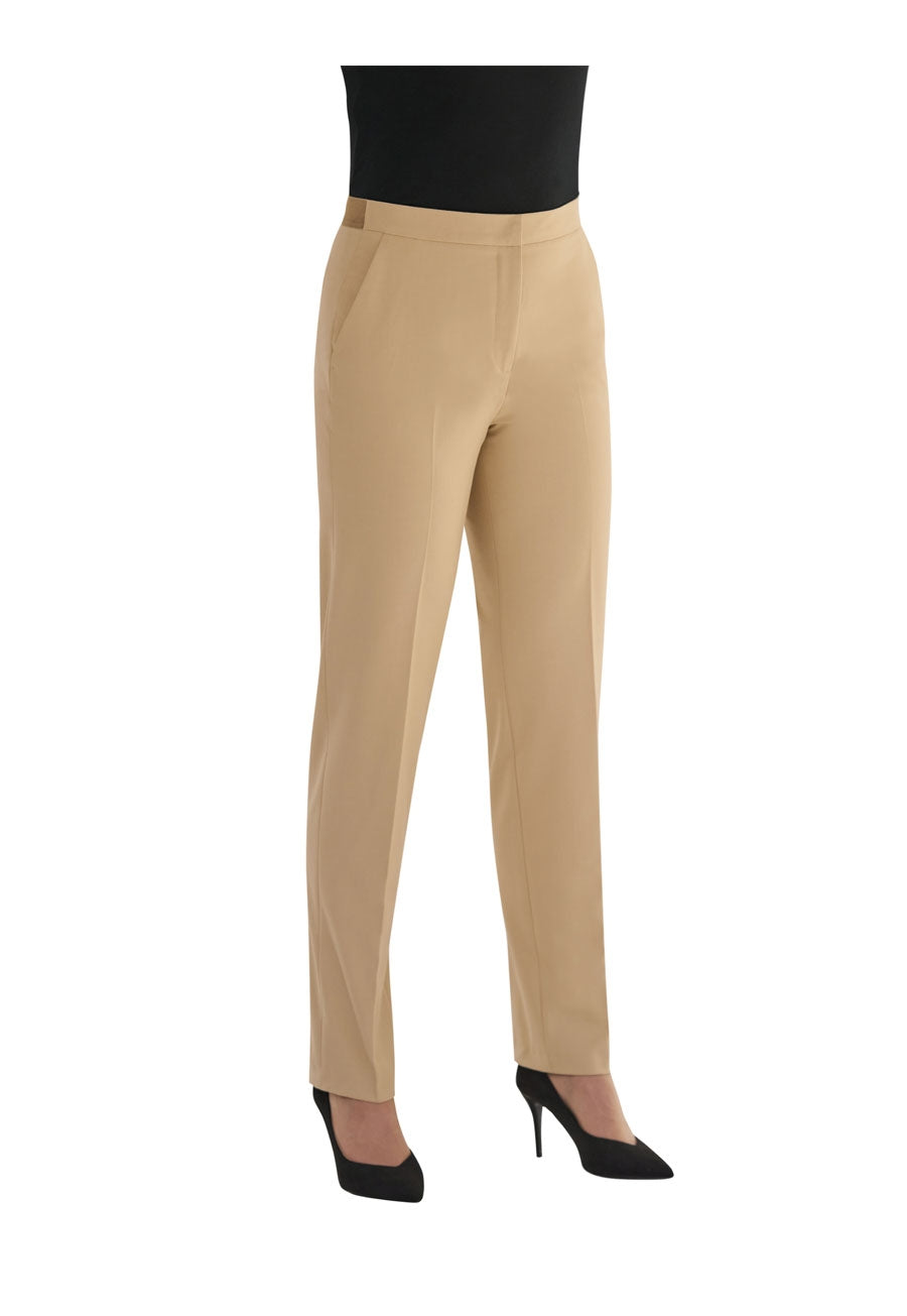Brook Taverner Eleanor Trouser in Sand, image 4