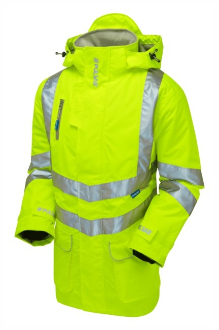 Pulsar Padded Storm Coat Yellow, main product image