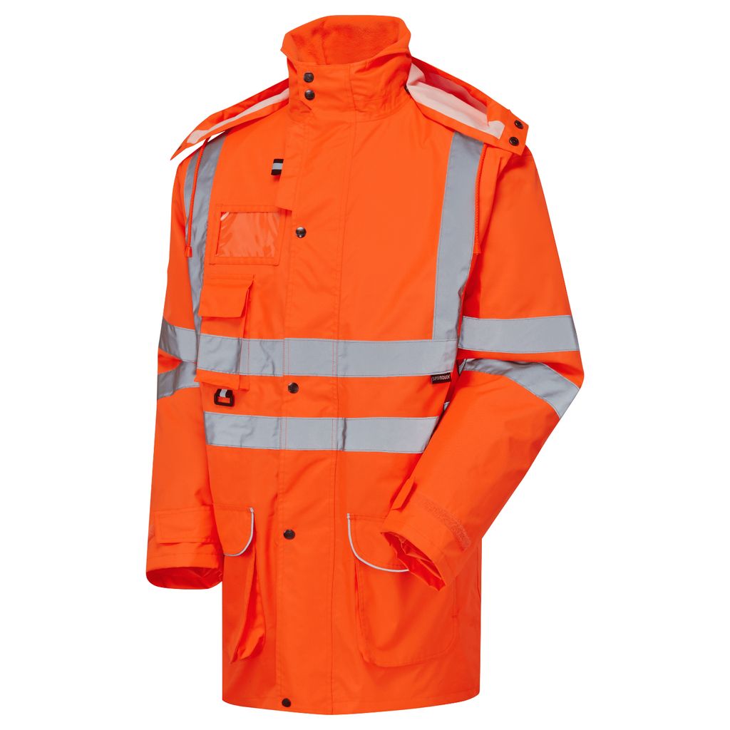 Supertouch Hi Vis 7 in 1 Parka Jacket, image 3
