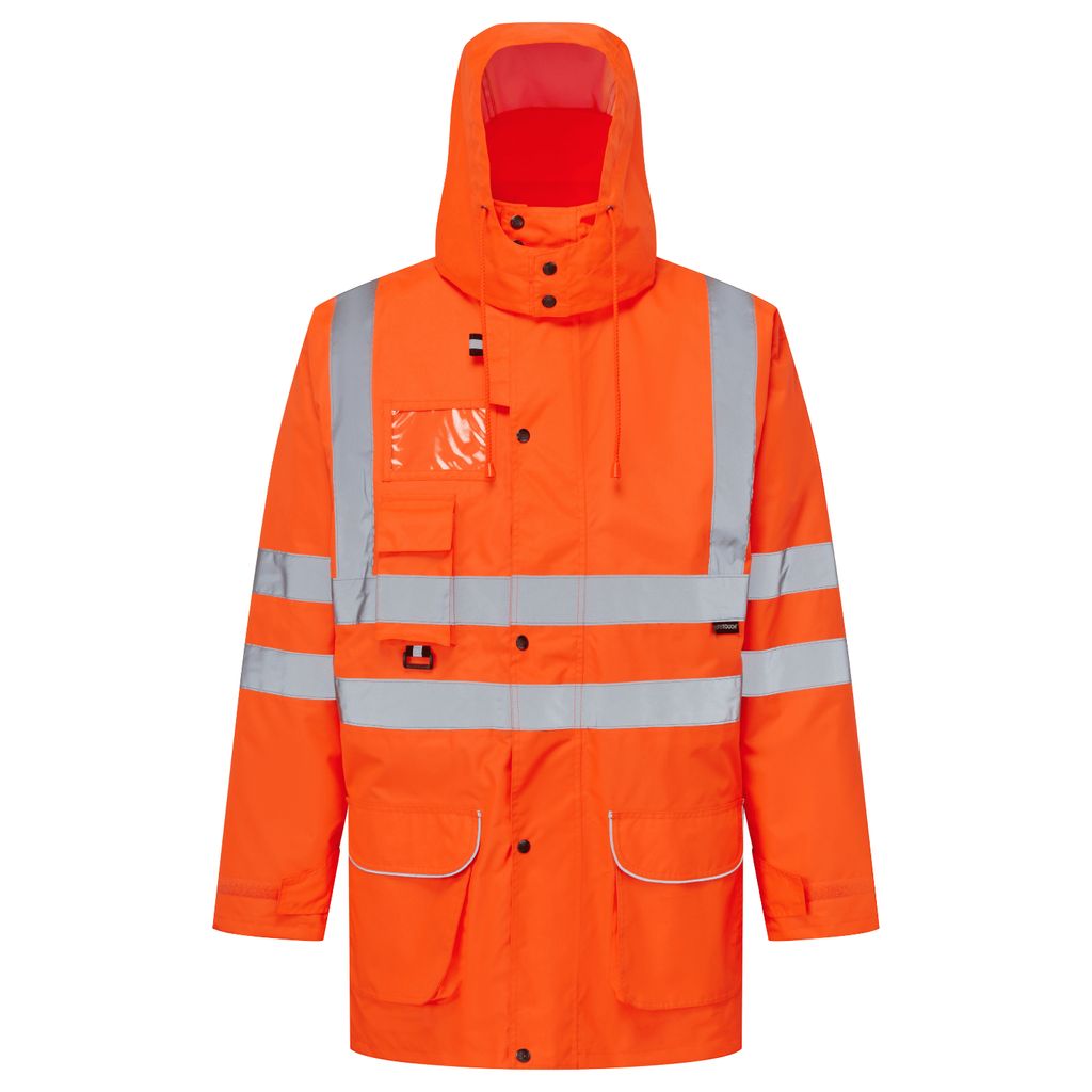 Supertouch Hi Vis 7 in 1 Parka Jacket, main product image