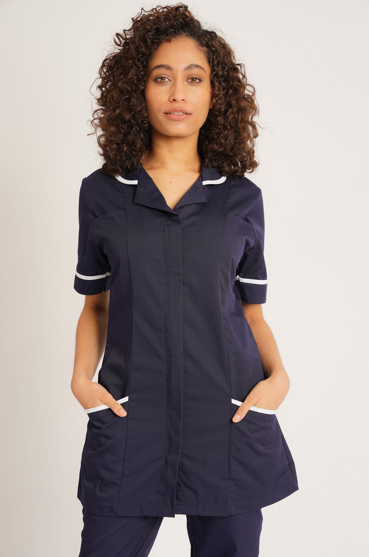 Behrens Ladies Tunic with Round Collar, main product image