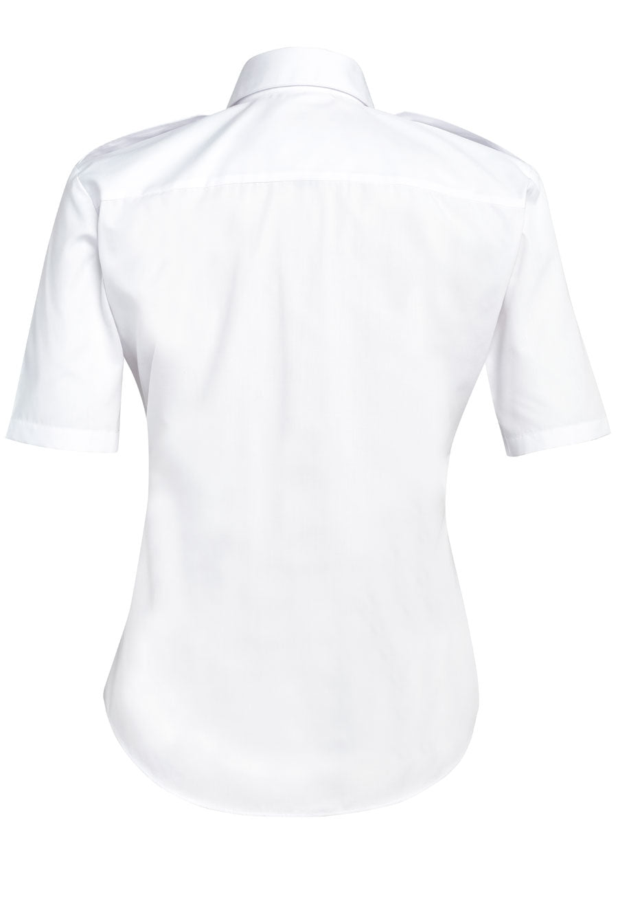 Brook Taverner Hestia Pilot Shirt in White, image 2