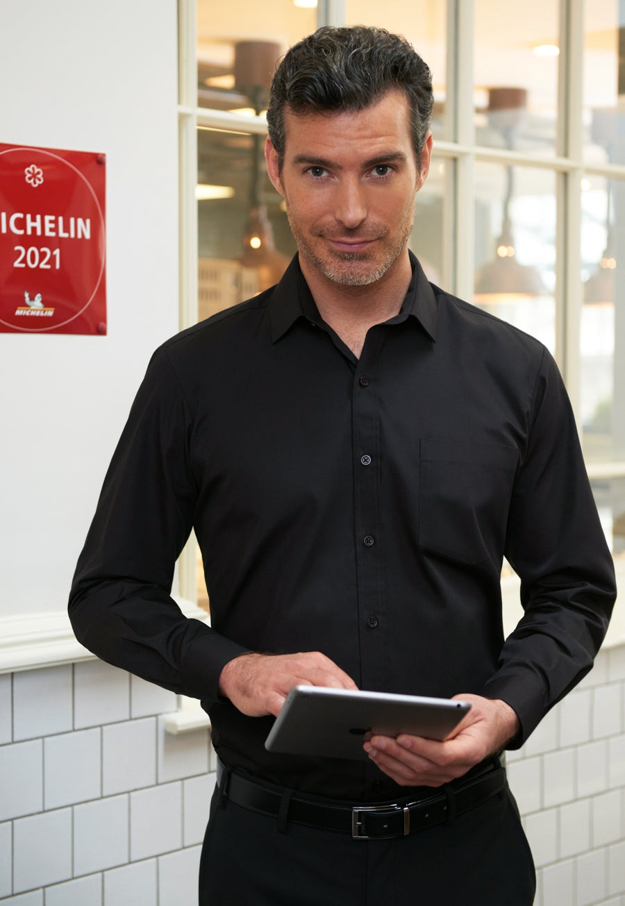 Brook Taverner Juno Shirt in Black, image 3