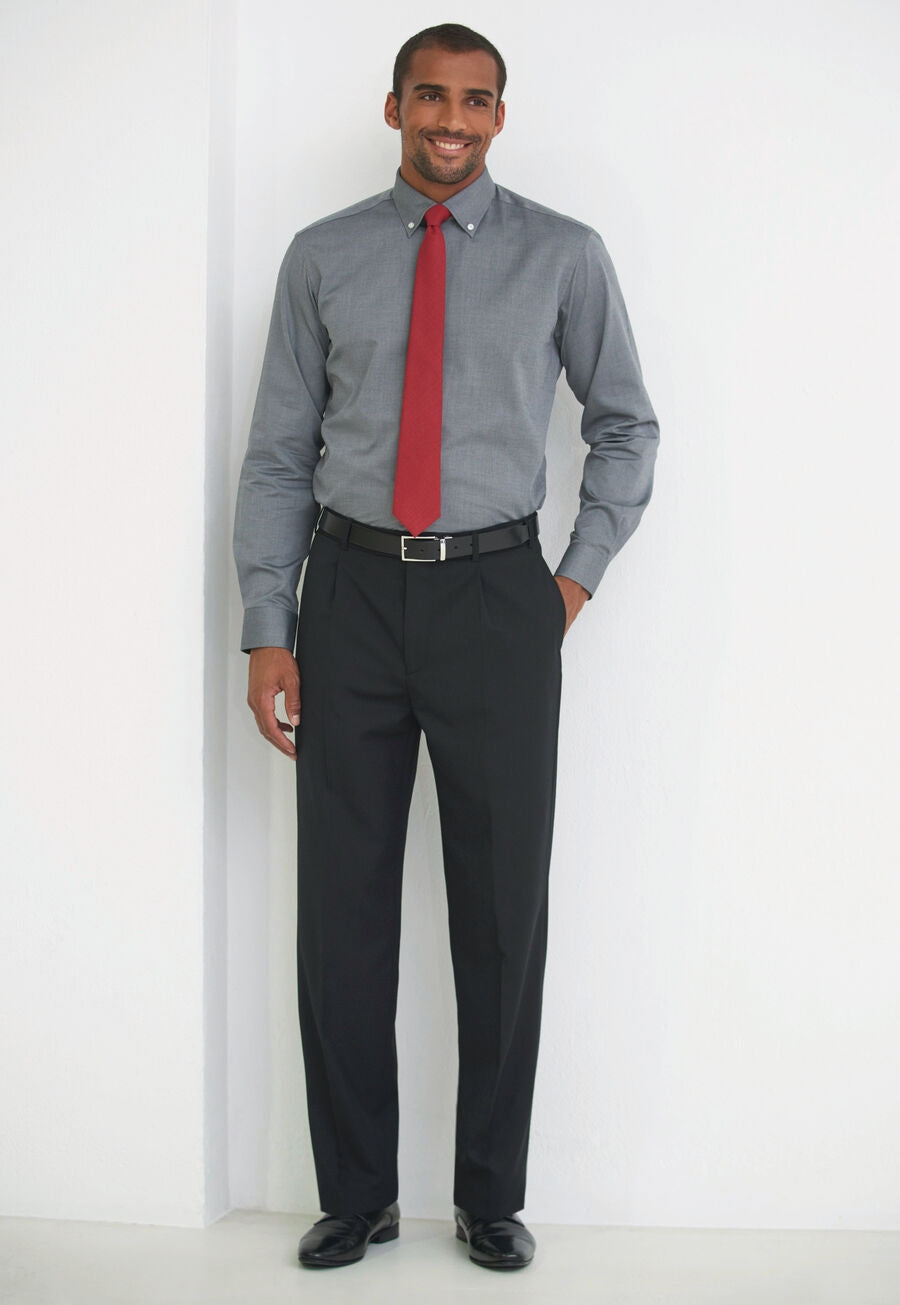 Brook Taverner Langham Trouser in Navy, image 6