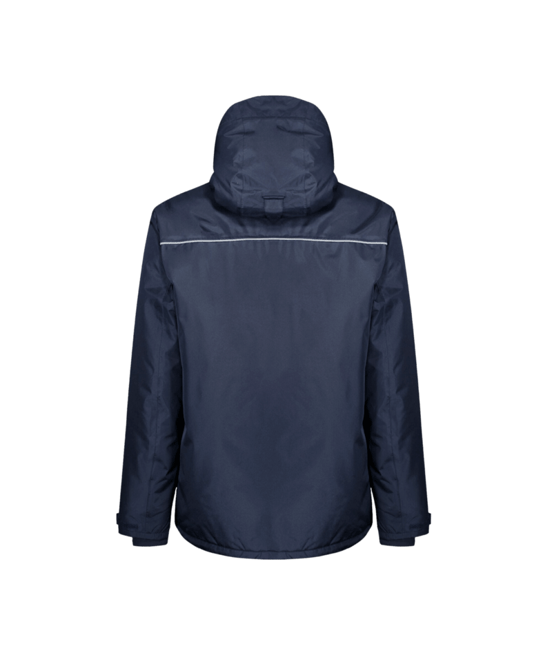 Regatta Professional TRA210 Thermogen Powercell 5000 Insulated Heated Jacket Navy/Magma back view