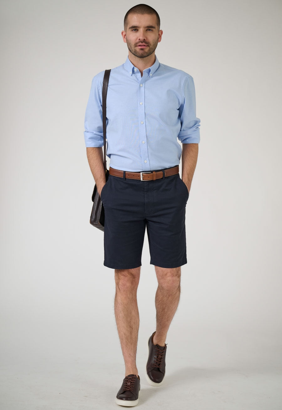 Brook Taverner Leo Chino Short in Midnight, image 5