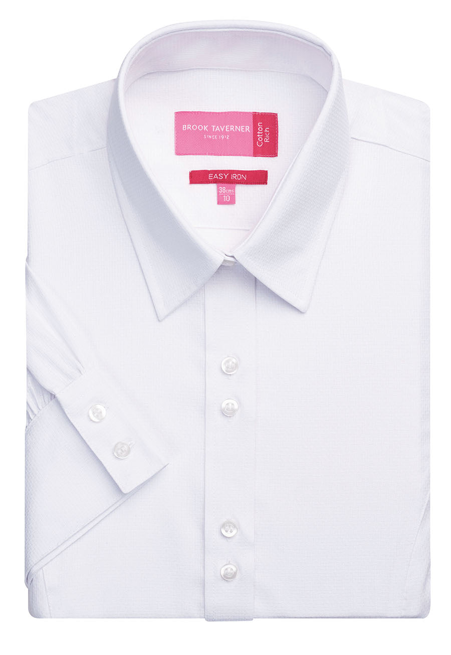 Brook Taverner Liguria Blouse in White, main product image