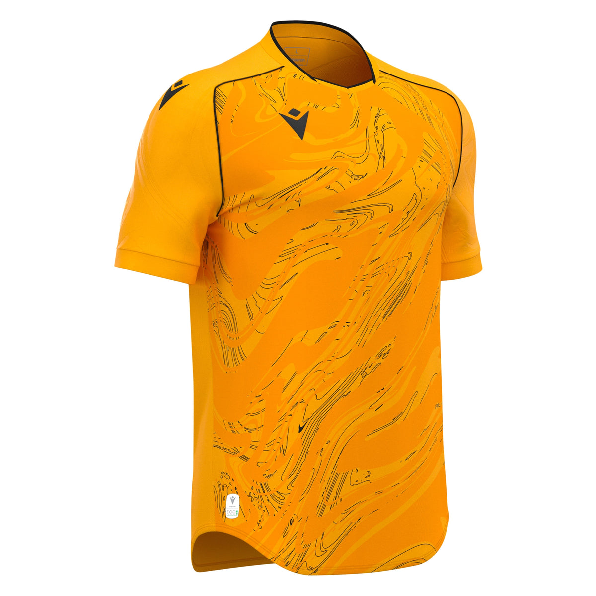 Macron Arcane Eco Shirt - Amber/Black