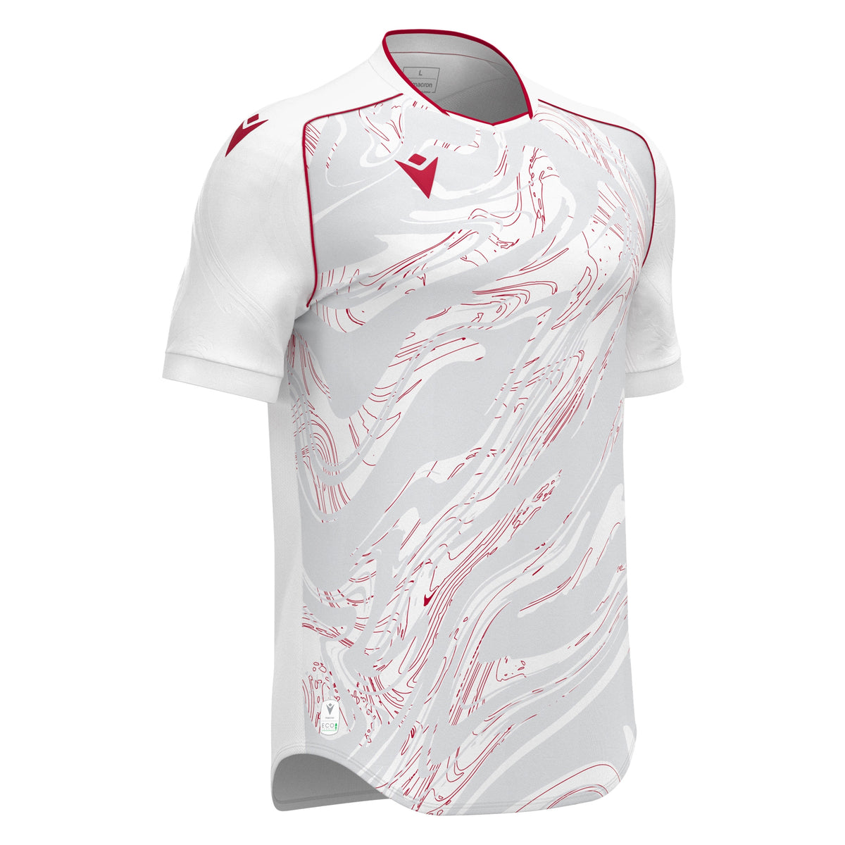Macron Arcane Eco Shirt - White/Red