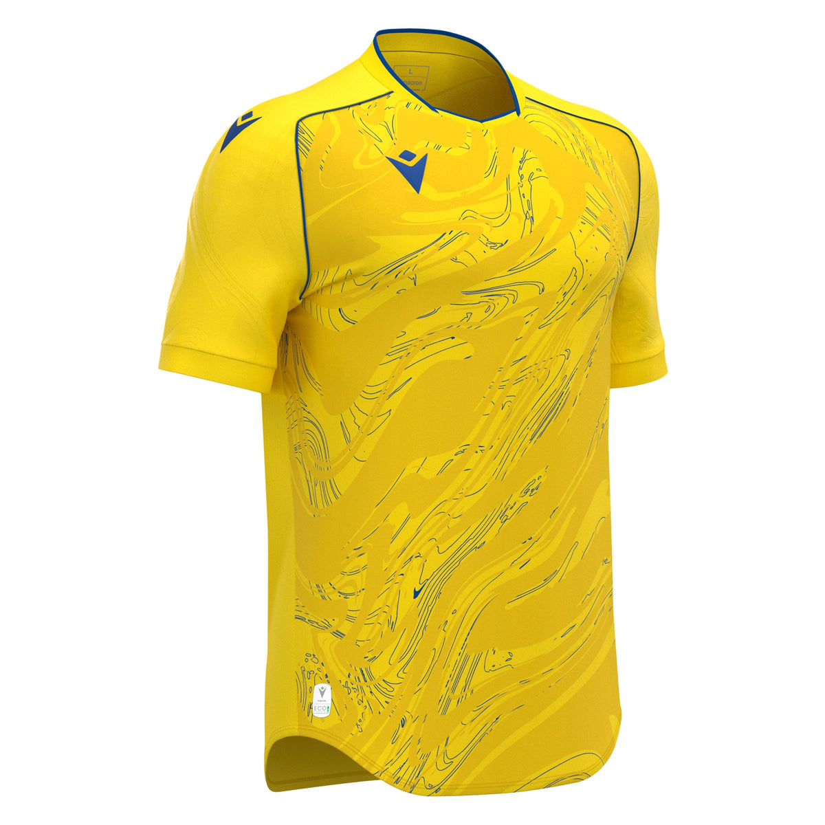 Macron Arcane Eco Shirt - Yellow/Royal Blue