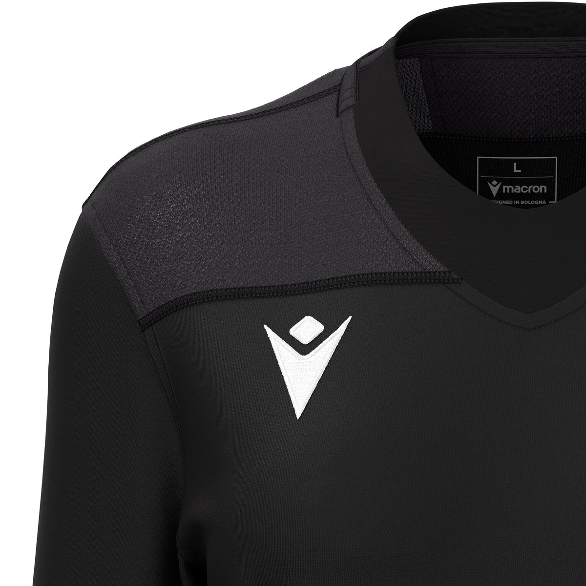 Macron Beryl Rugby Shirt - Black