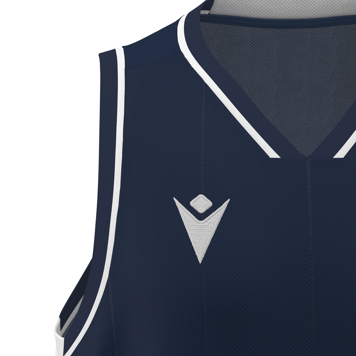Macron Carbon Eco Basketball Shirt - Navy