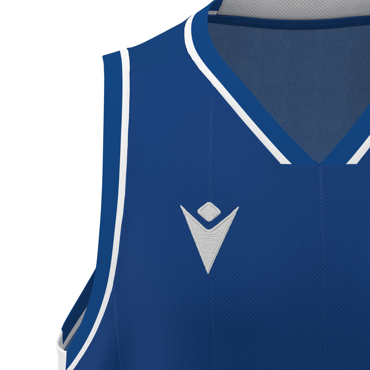 Macron Carbon Eco Basketball Shirt - Royal Blue