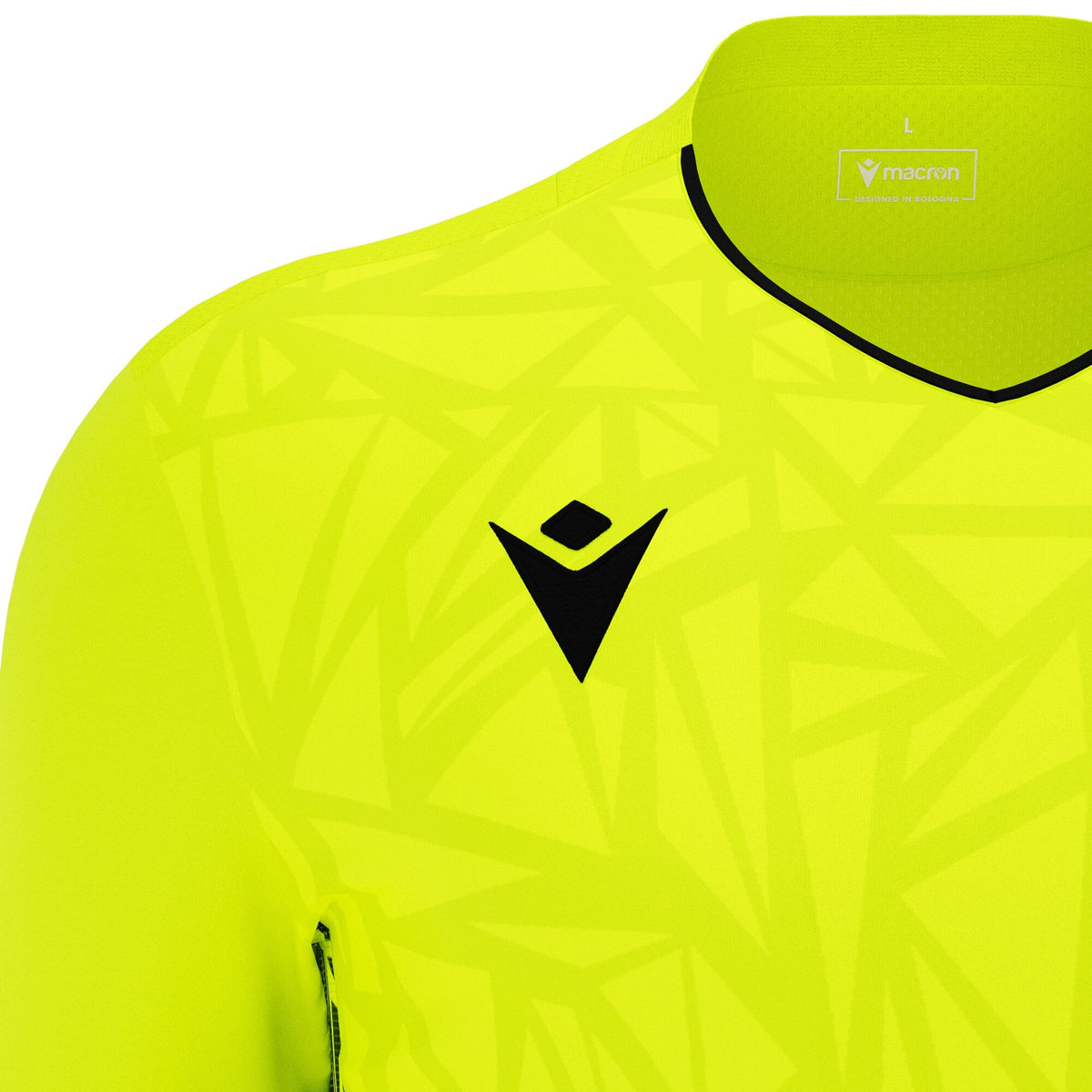 Macron Corvus Eco Goalkeeper Shirt - Neon Yellow/Black