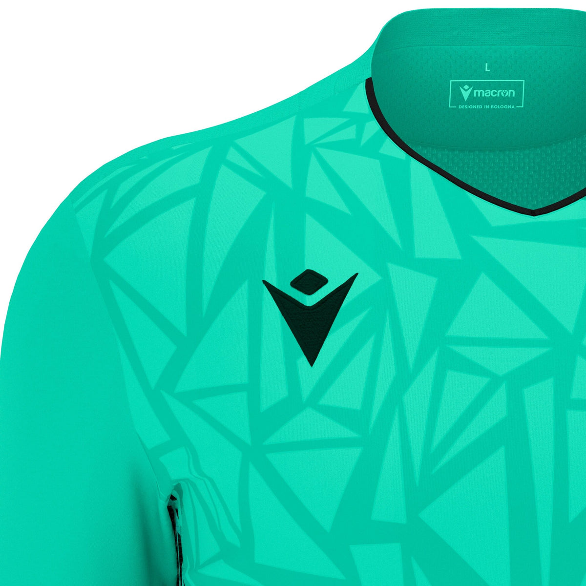 Macron Corvus Eco Goalkeeper Shirt - Turquoise/Black