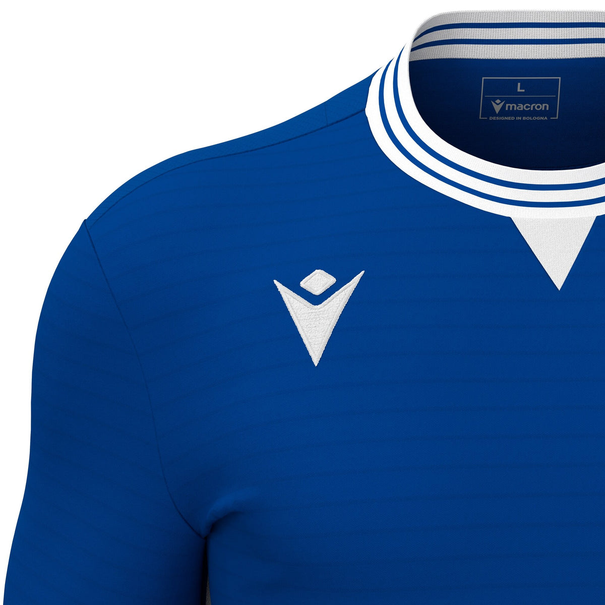 Macron Elves Shirt - Royal Blue/White
