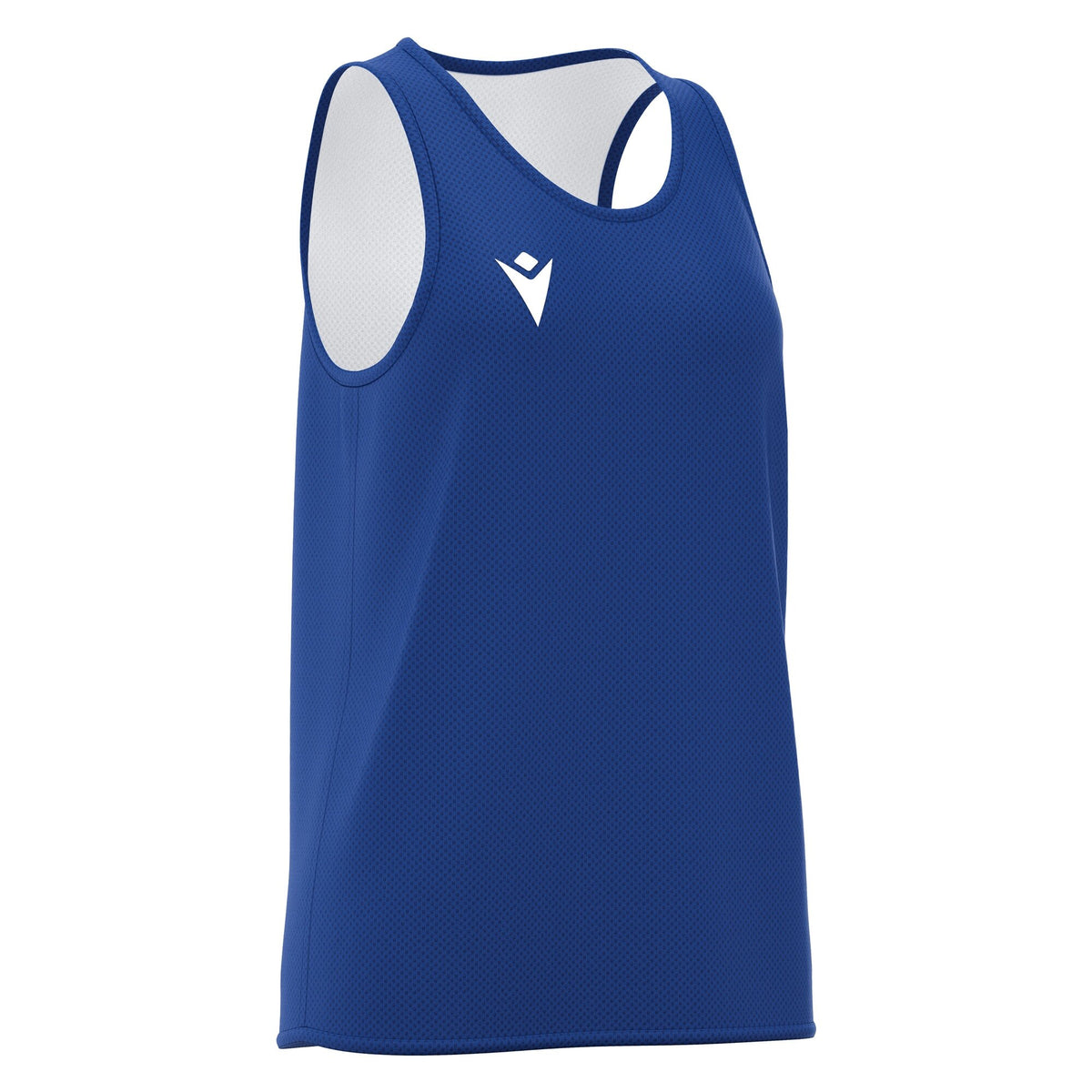 Macron F500 Reversible Basketball Shirt - Royal Blue/White