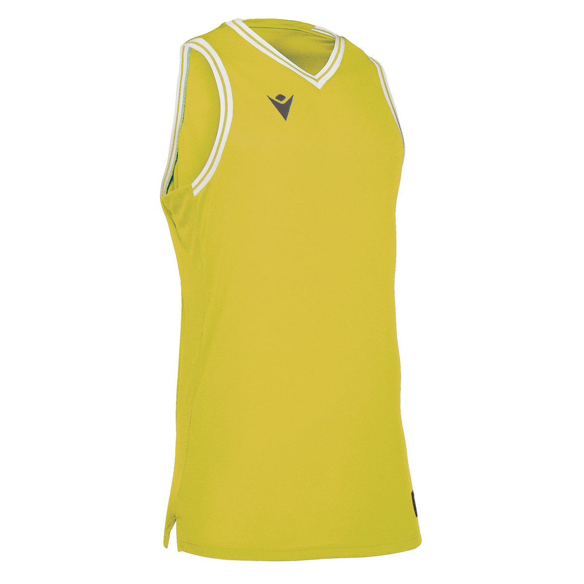 Macron Freon Basketball Shirt - Yellow/White