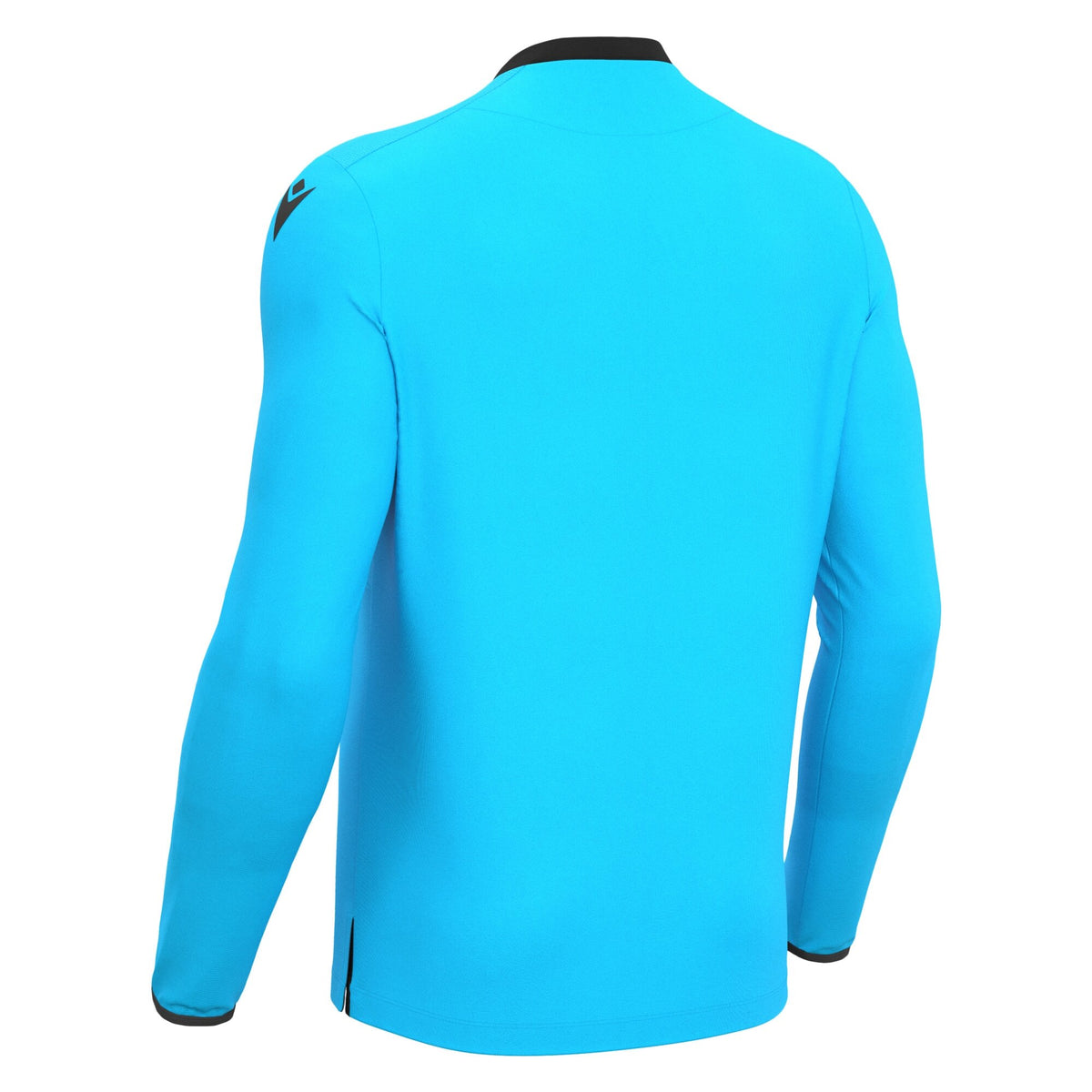 Macron Frisk Referee Long Sleeve Shirt - Neon Sky/Black