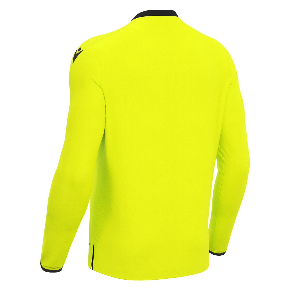 Macron Frisk Referee Long Sleeve Shirt - Neon Yellow/Black