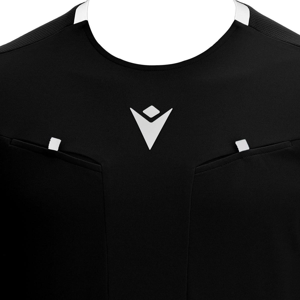 Macron Frisk Referee Shirt - Black/White