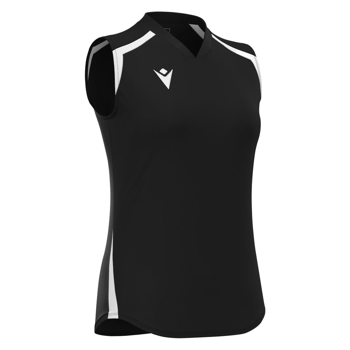 Macron Frostmoor Sleeveless Shirt - Black/White
