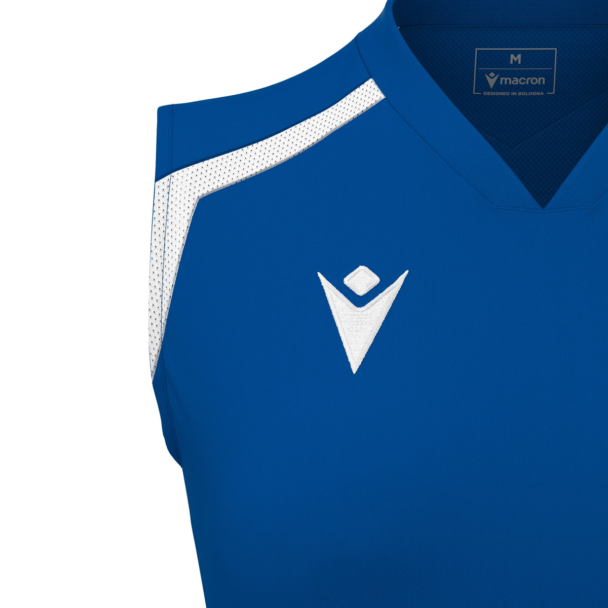 Macron Frostmoor Sleeveless Shirt - Royal Blue/White