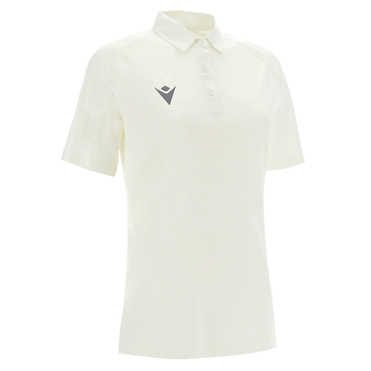 Macron Hobbs Cricket Shirt - Off White