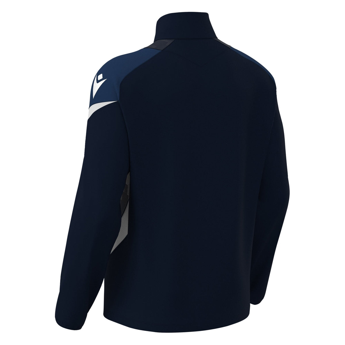 Macron Hollow 1/4 Zip Jersey - Navy/White - view-02