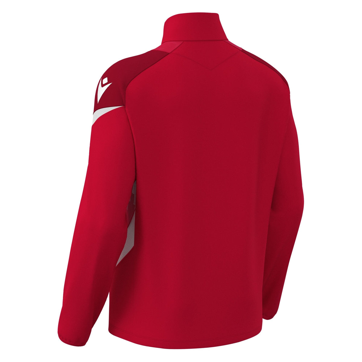 Macron Hollow 1/4 Zip Jersey - Red/White - view-02