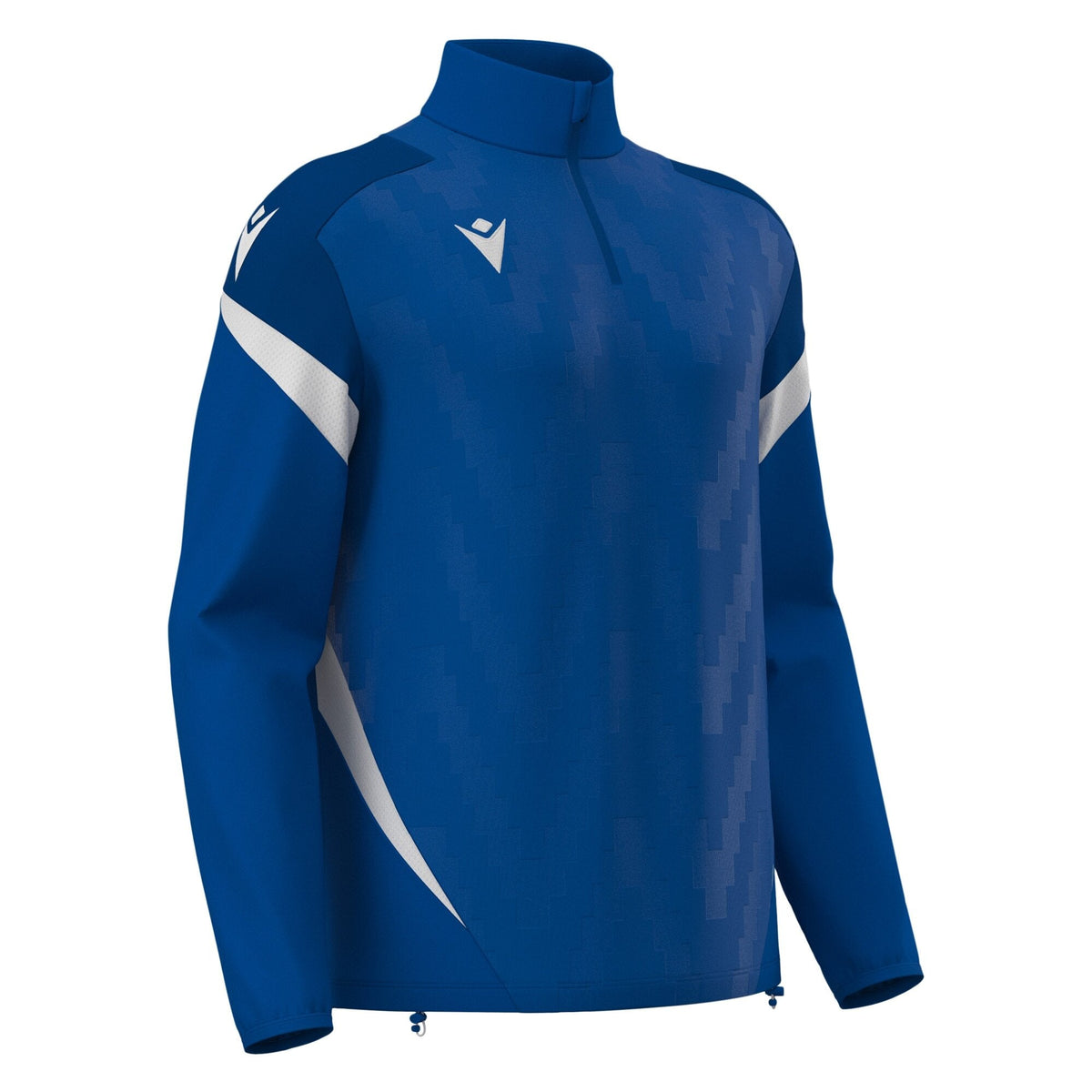 Macron Hollow 1/4 Zip Jersey - Royal Blue/White - main