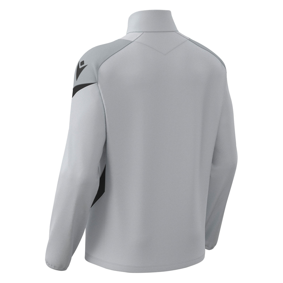 Macron Hollow 1/4 Zip Jersey - Stone Grey/Anthracite - view-02